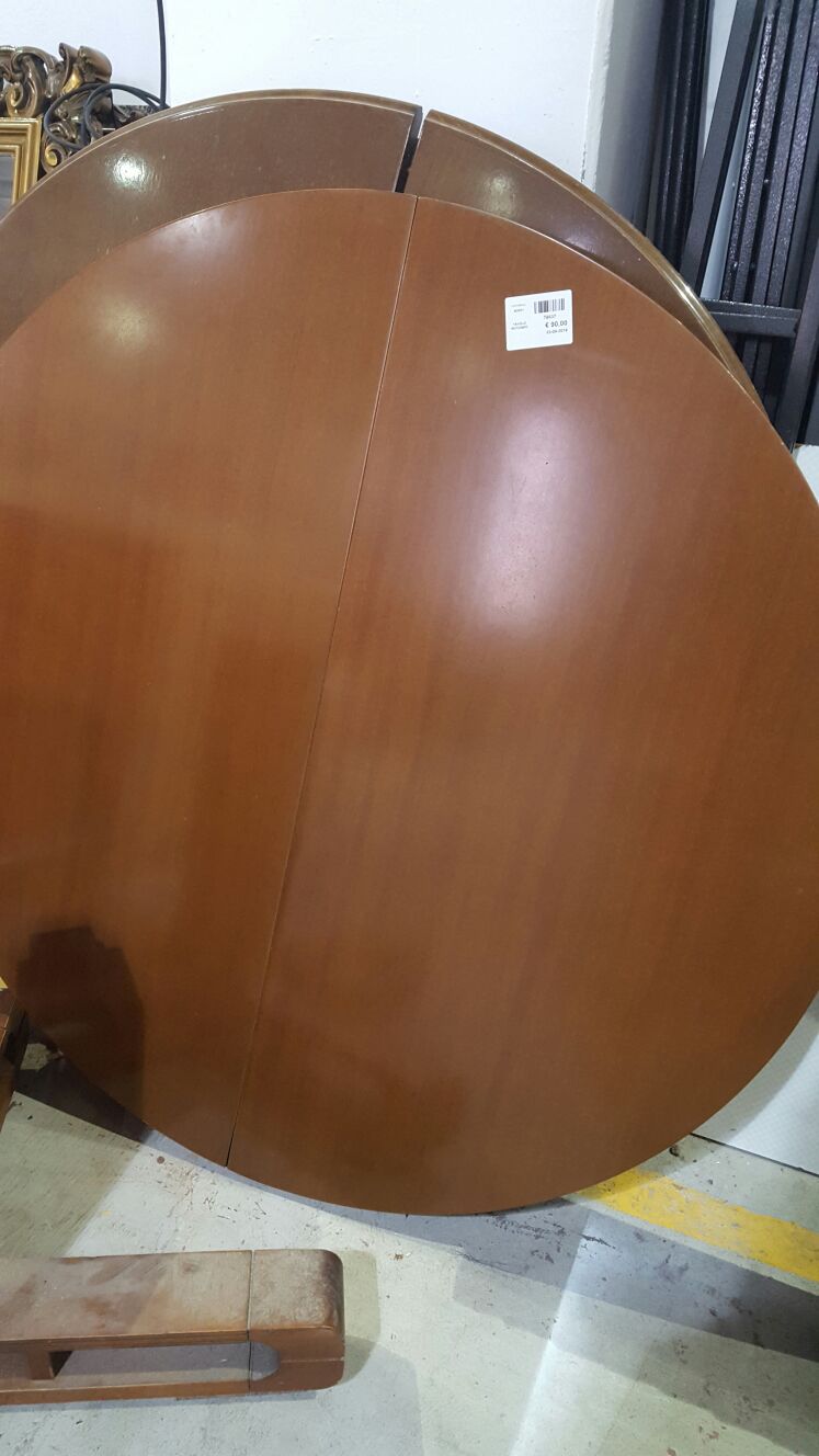 Catanzaro tavolo rotondo (diametro 116 cm) mercatino dell'usato ... Tavolo rotondo allungabile diametro 90 100