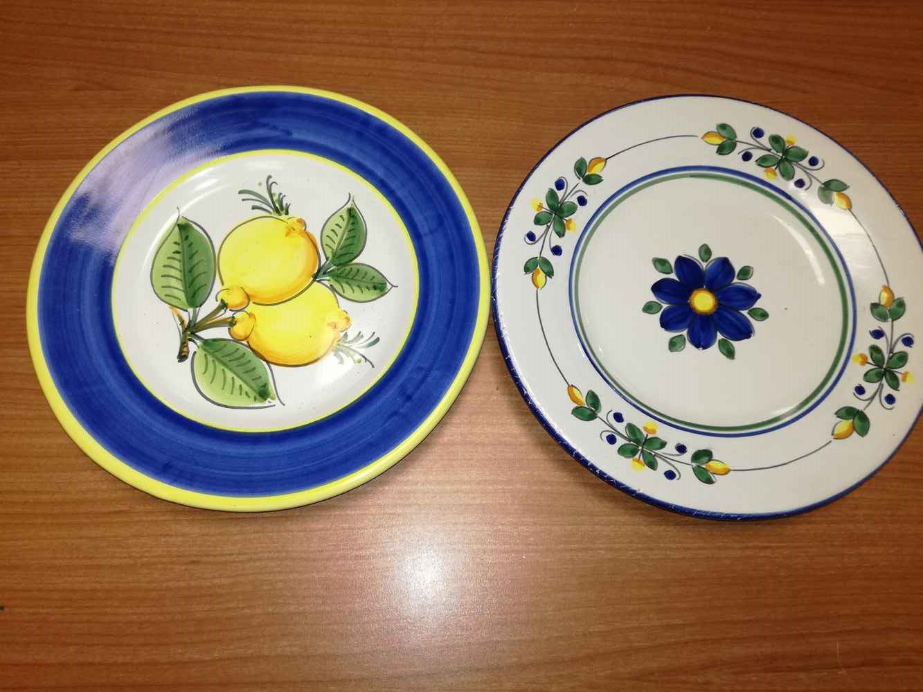 Catanzaro piatto decorato le ceramiche di vietri mercatino dell ... Piatti ceramica di vietri