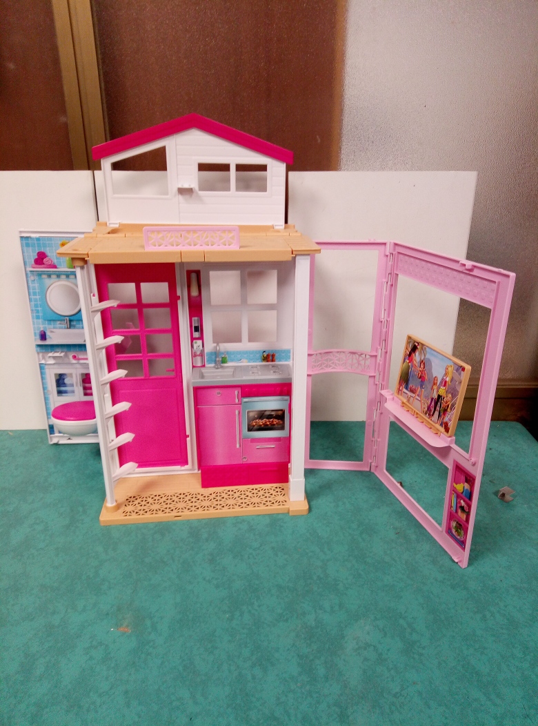 casa barbie richiudibile