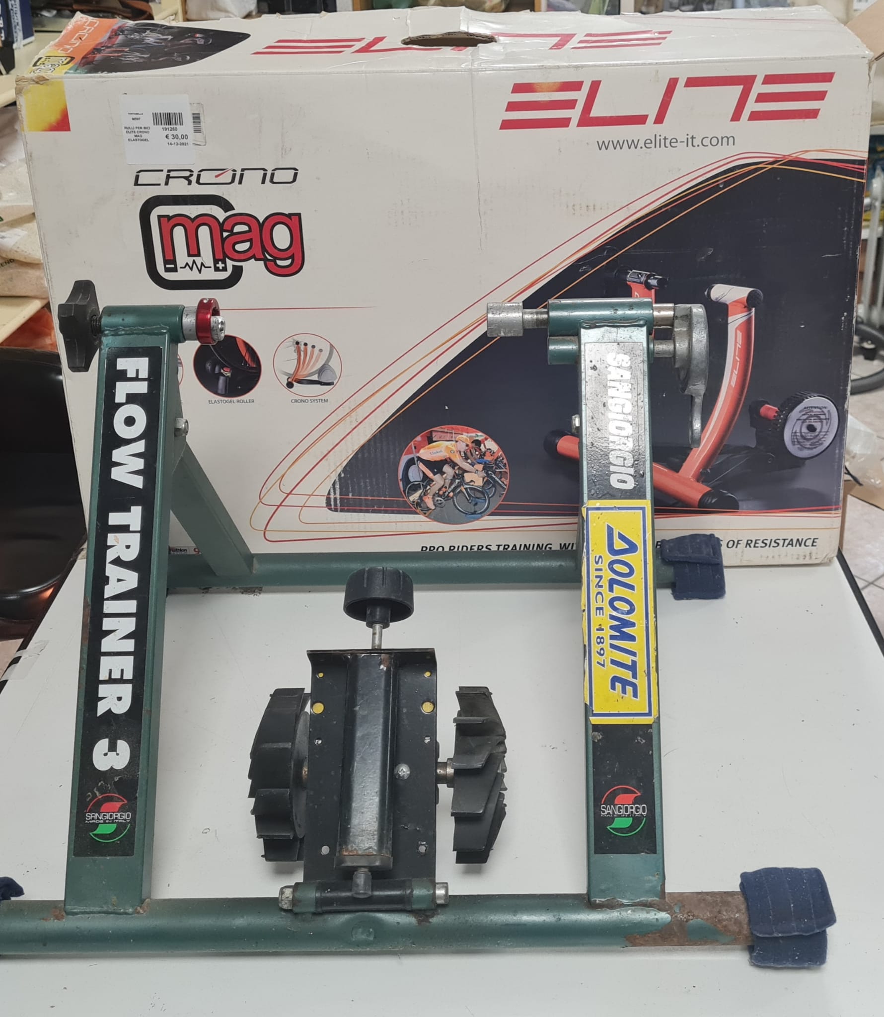 Catanzaro RULLI PER BICI ELITE CRONO MAG ELASTOGEL mercatino dell'usato  Portobello