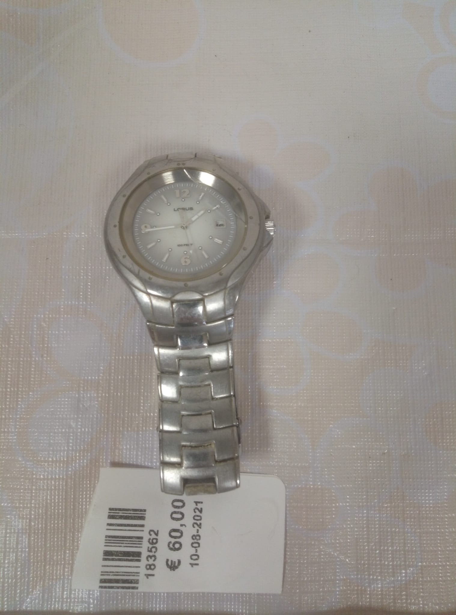Catanzaro OROLOGIO UOMO IN ACCIAIO LORUS VINTAGE mercatino dell'usato  Portobello