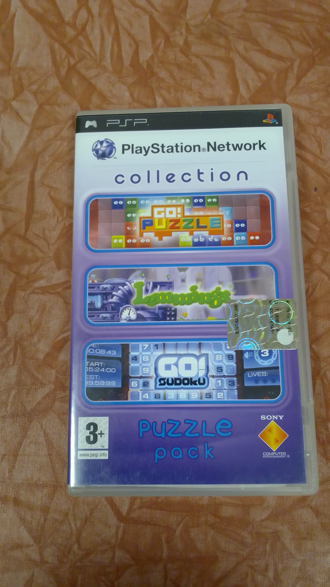 GIOCO PSP COLLECTION GO PUZZLE